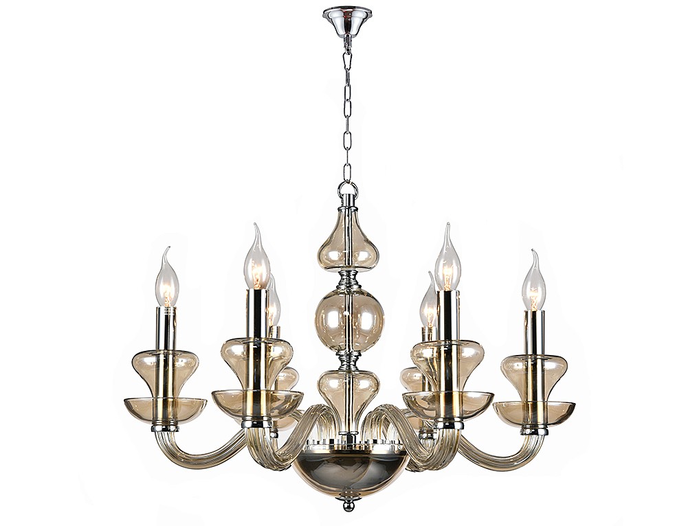 Подвесная люстра Newport 1900 1906/S cognac