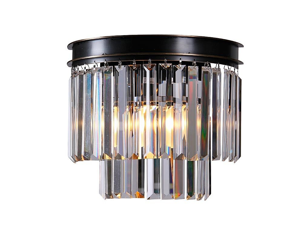 Настенное бра Newport 31100 31101/A black+gold