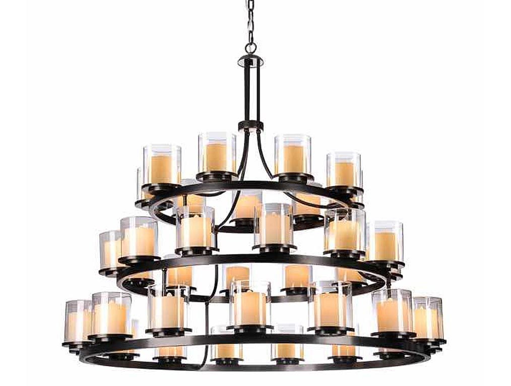 Люстра многоярусная 35000 35015+12+9/С Newport