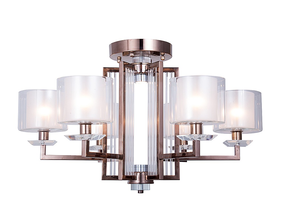 Потолочная люстра Newport 4400 4406/C black nickel