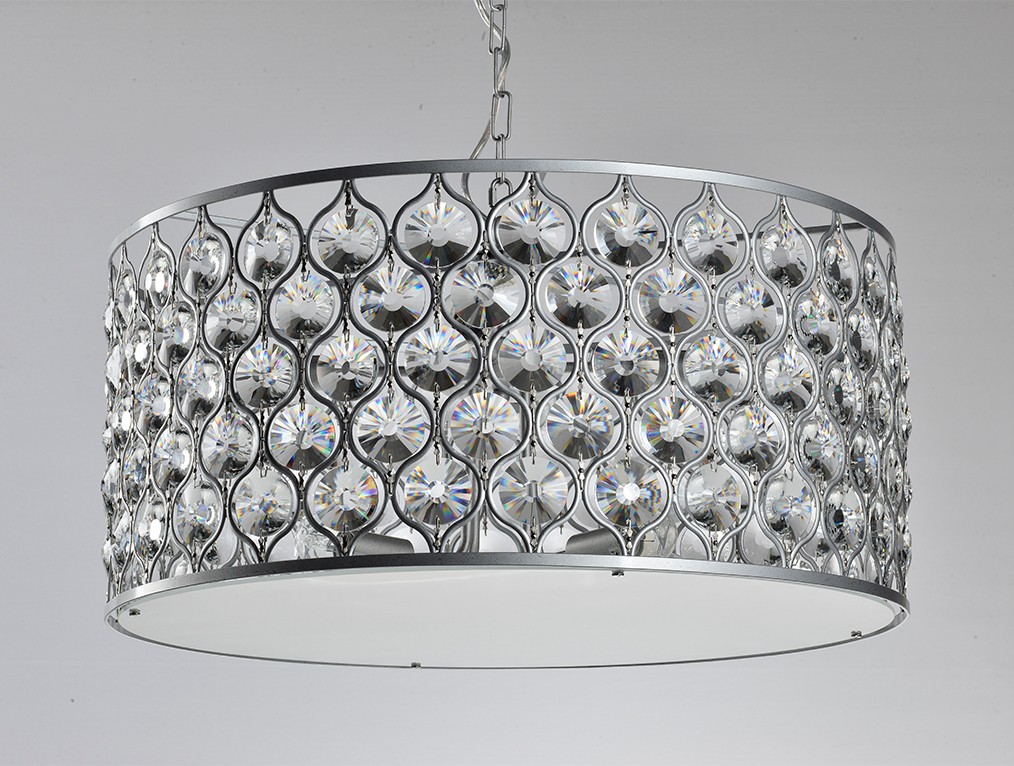 Подвесная хрустальная люстра 7700 Newport 7708/C