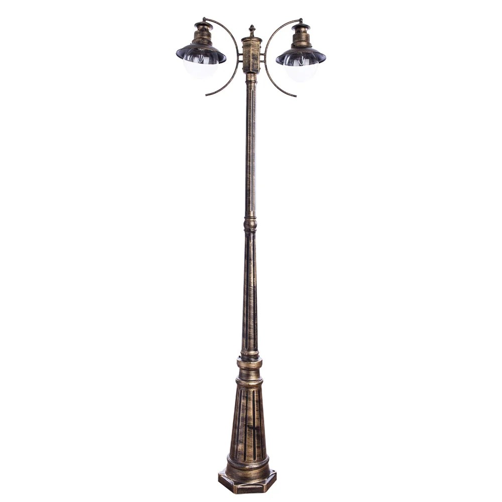 Столб фонарный уличный Arte Lamp Amsterdam A1523PA-2BN