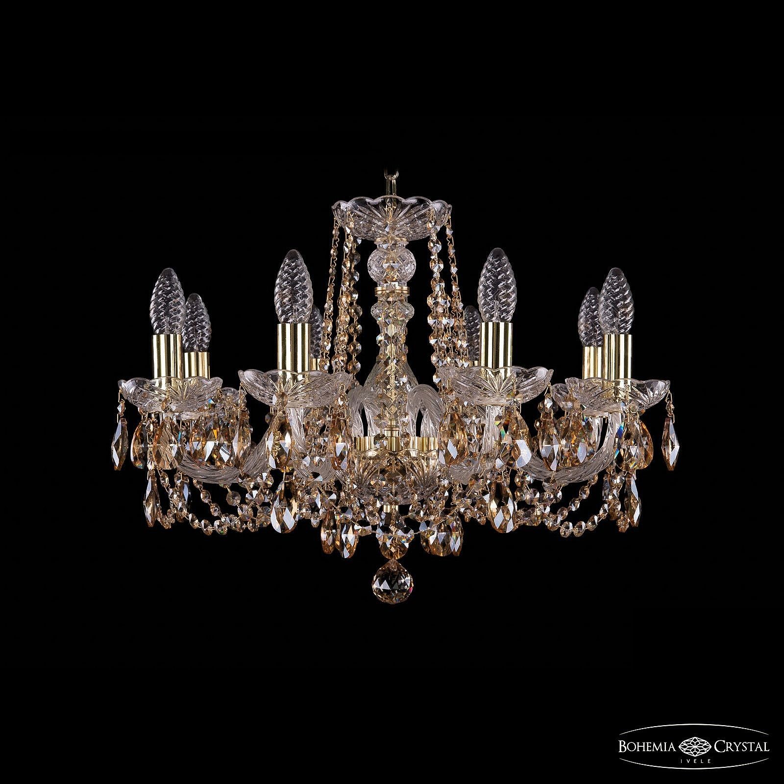 Подвесная хрустальная люстра 1402 Bohemia 1402/8/195 G R721