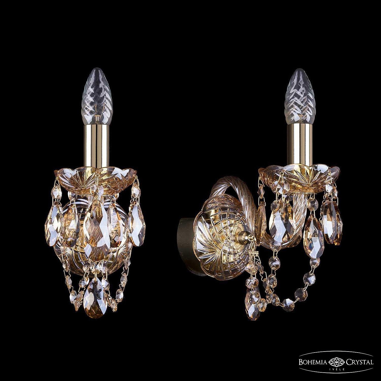 Настенное бра Bohemia 1402 1402B/1/141/G/M721