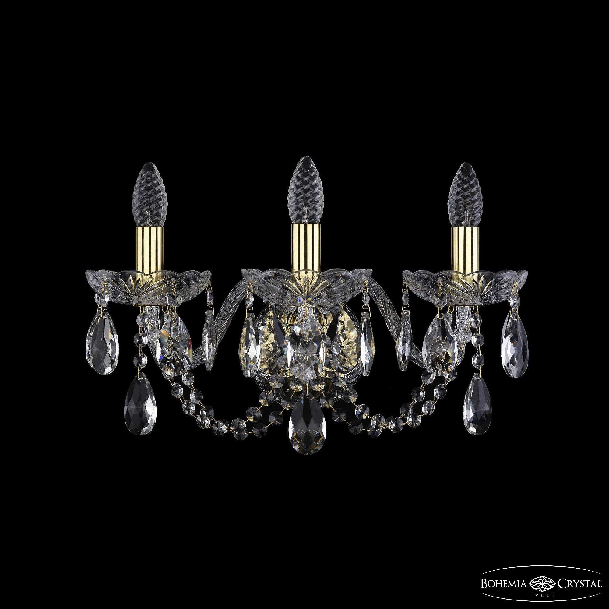 Настенное бра Bohemia 1402 1402B/3/160/XL/G