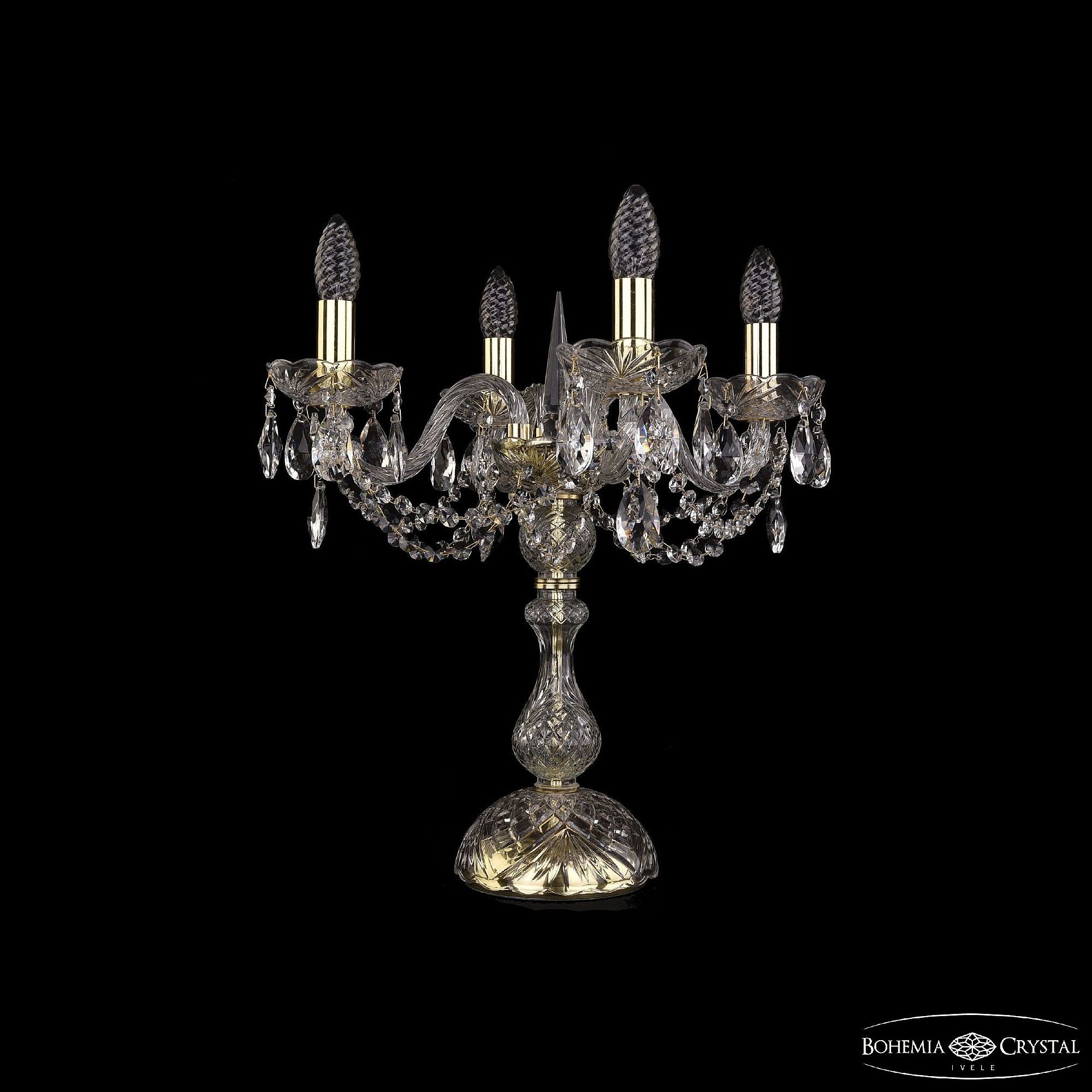 Настольная лампа Bohemia 1402 1402L/4/141-47/G