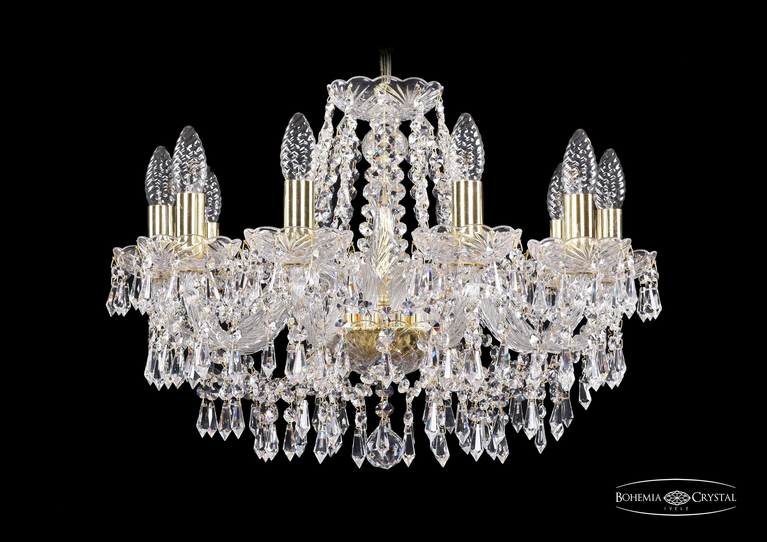 Подвесная хрустальная люстра 1403 Bohemia 1403/10/195 G