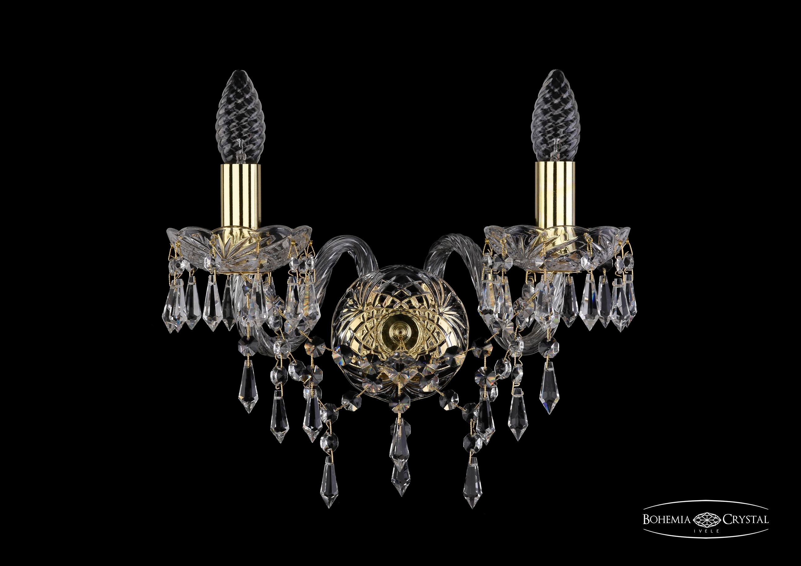 Настенное бра Bohemia 1403 1403B/2/141/G