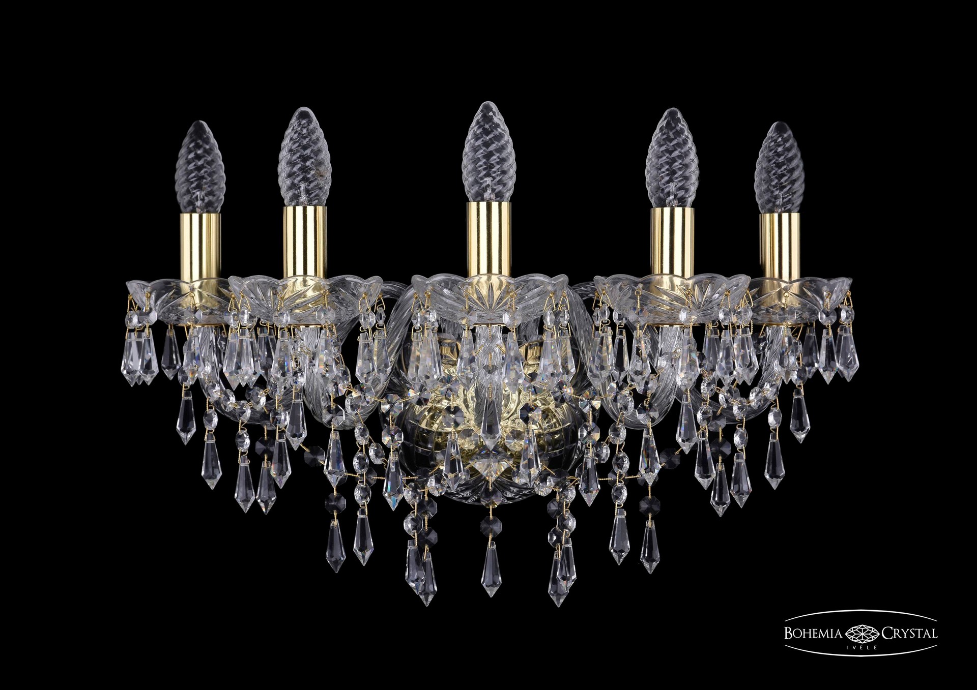 Настенное бра Bohemia 1403 1403B/5/160/G