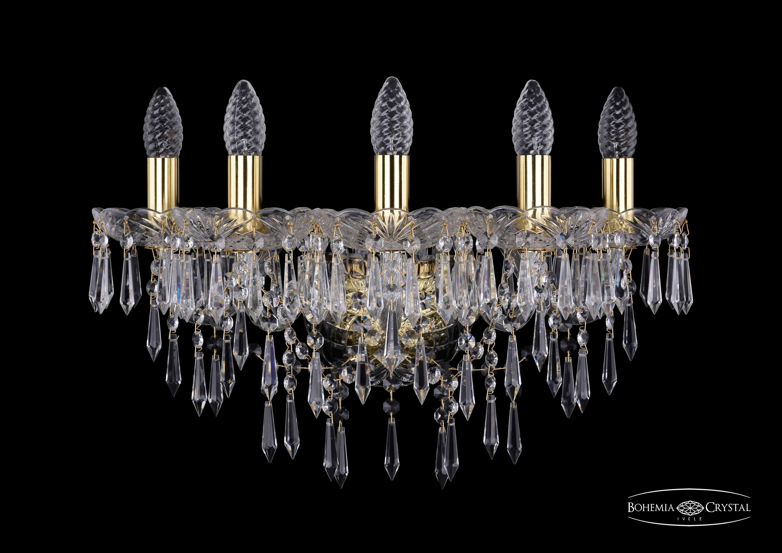 Настенное бра Bohemia 1403 1403B/5/160/XL/G