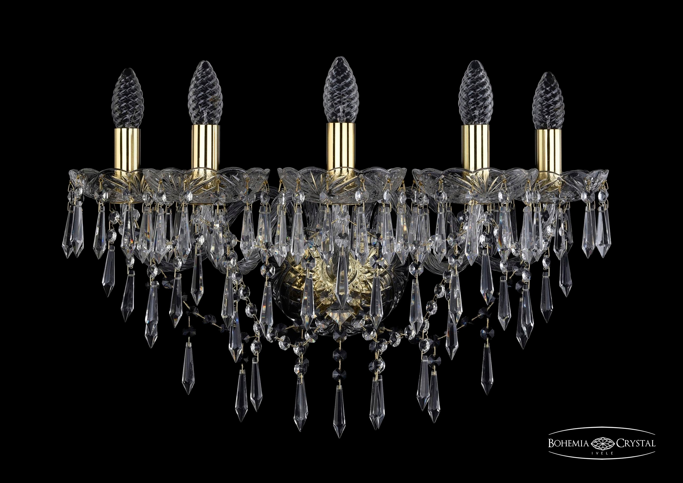 Настенное бра Bohemia 1403 1403B/5/195/XL/G