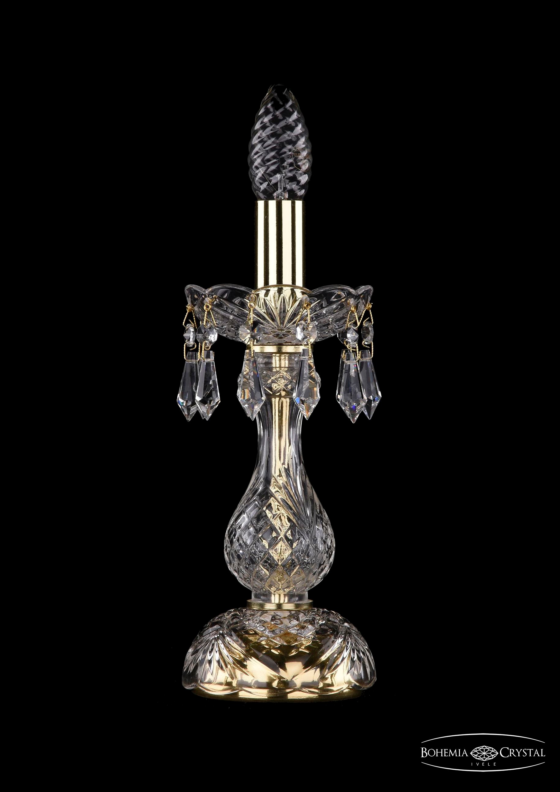 Настольная лампа Bohemia 1403 1403L/1-27/G