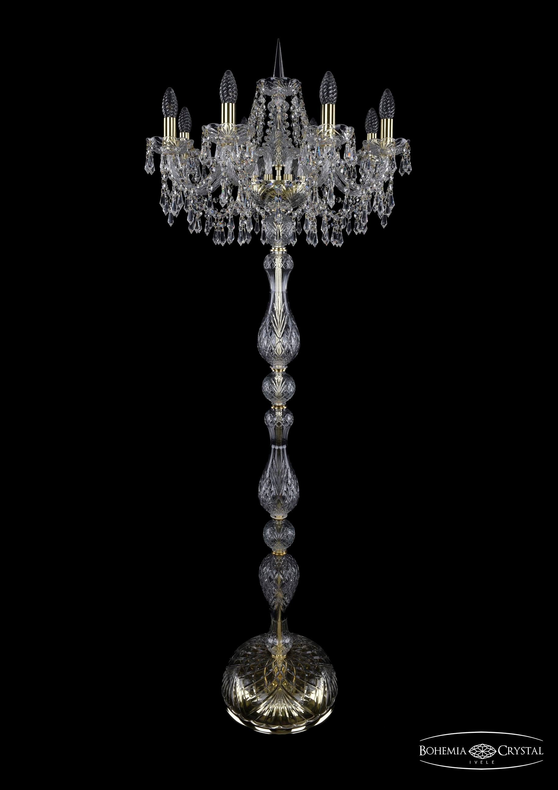 Торшер Bohemia 1403T1/8/195-160/G