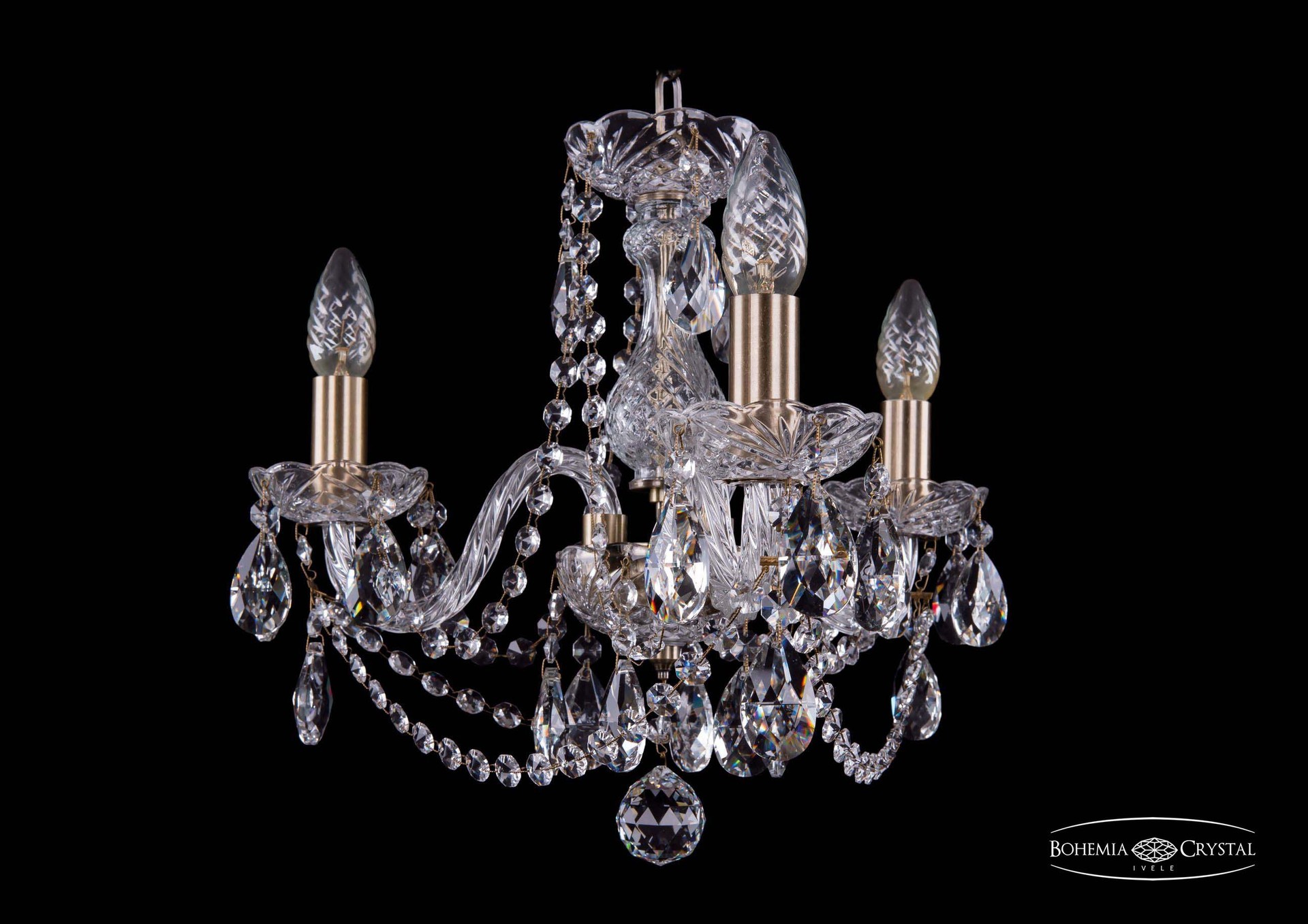 Подвесная хрустальная люстра 1406 Bohemia 1406/3/141 Pa