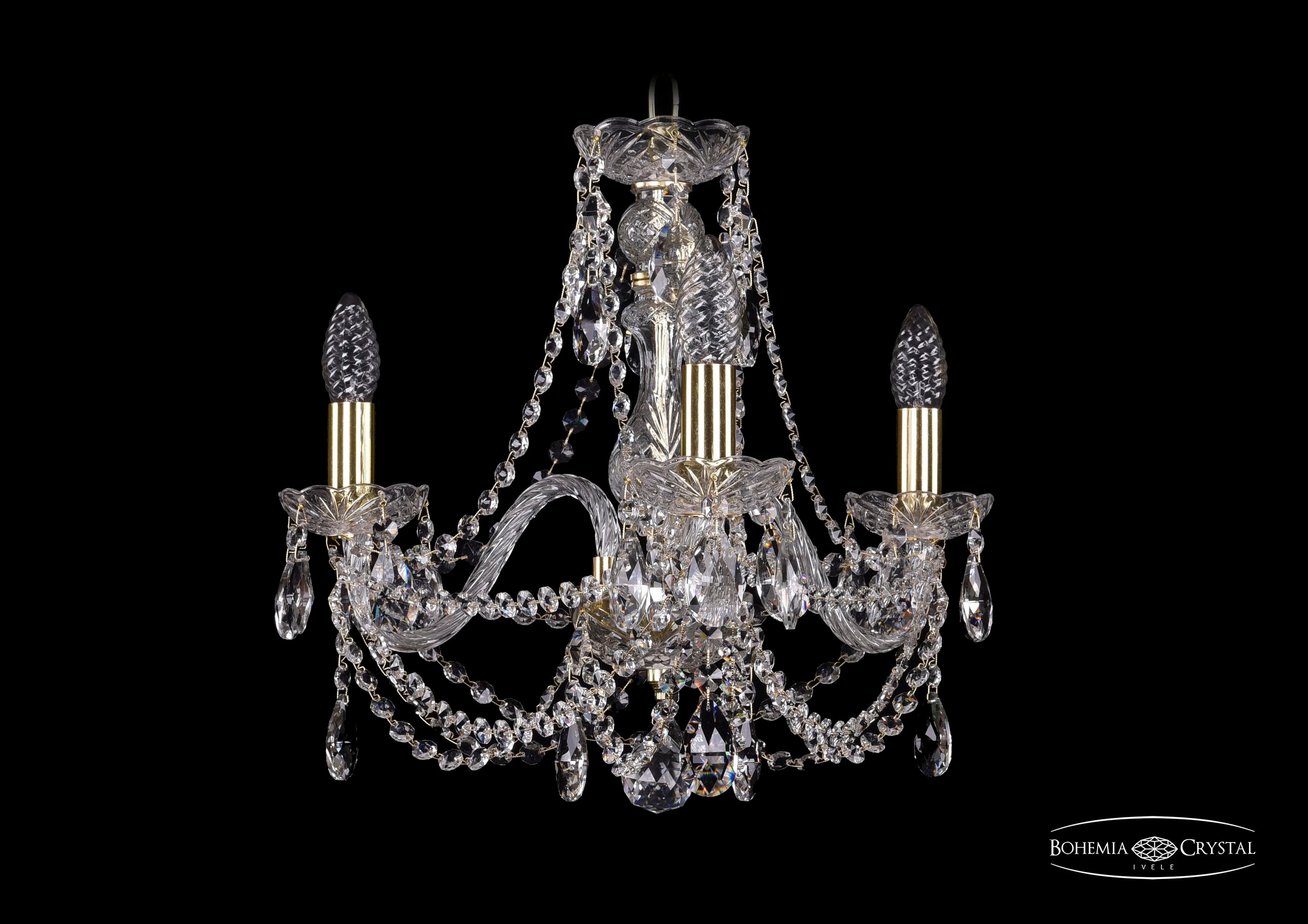 Подвесная хрустальная люстра 1406 Bohemia 1406/3/160 G