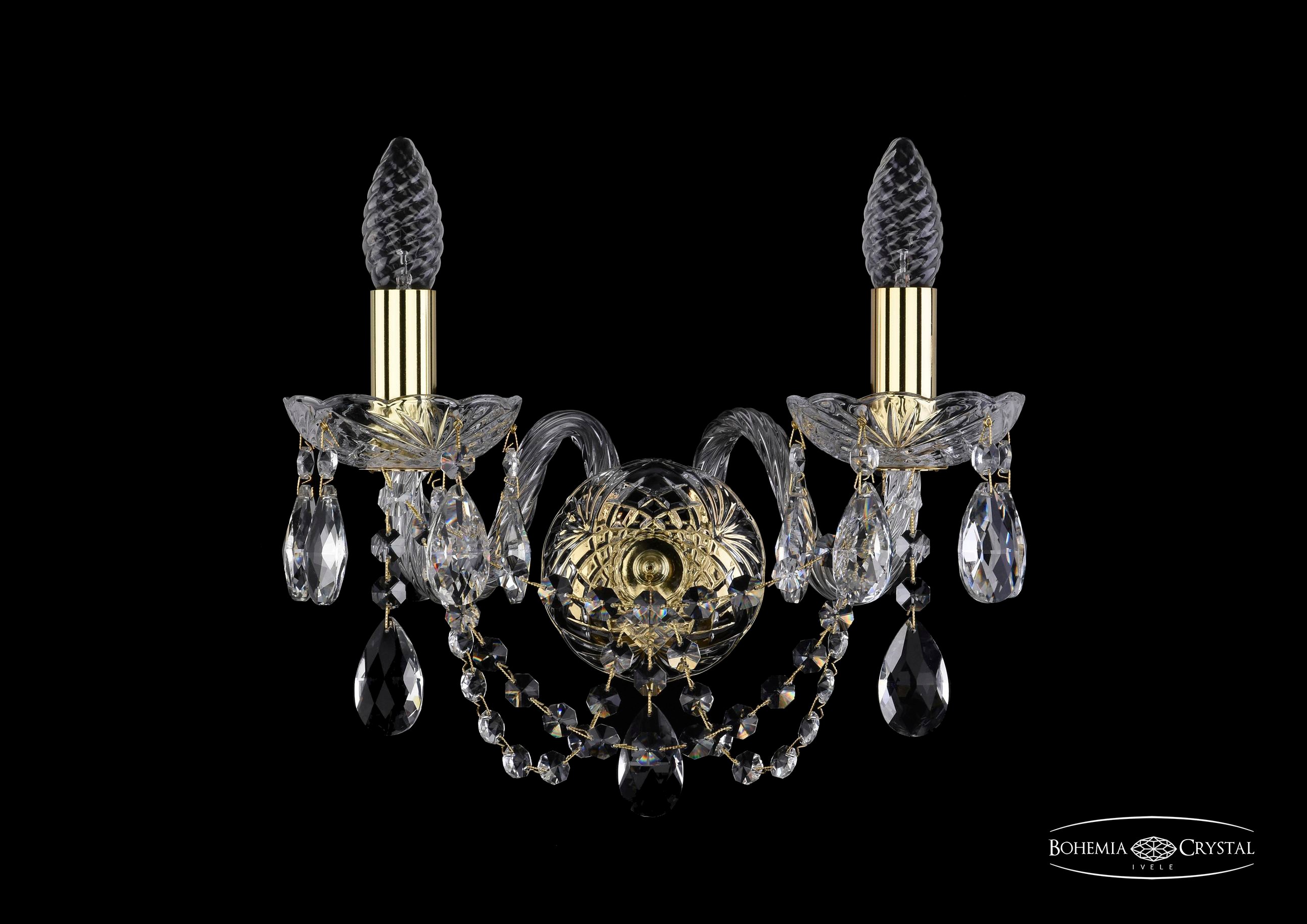 Настенное бра Bohemia 1406 1406B/2/141/G