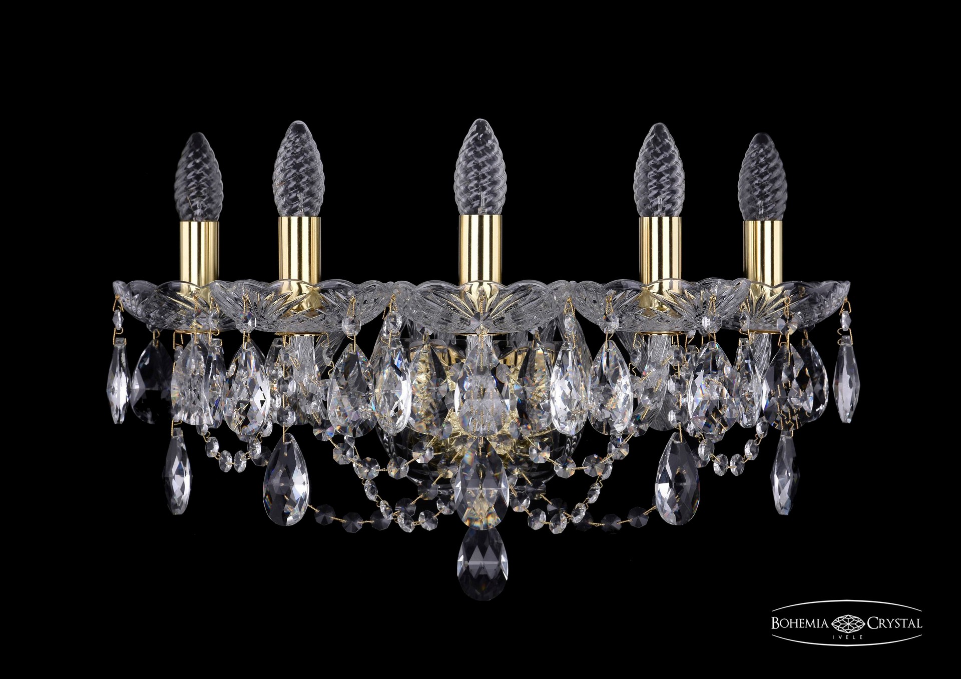 Настенное бра Bohemia 1406 1406B/5/160/XL/G