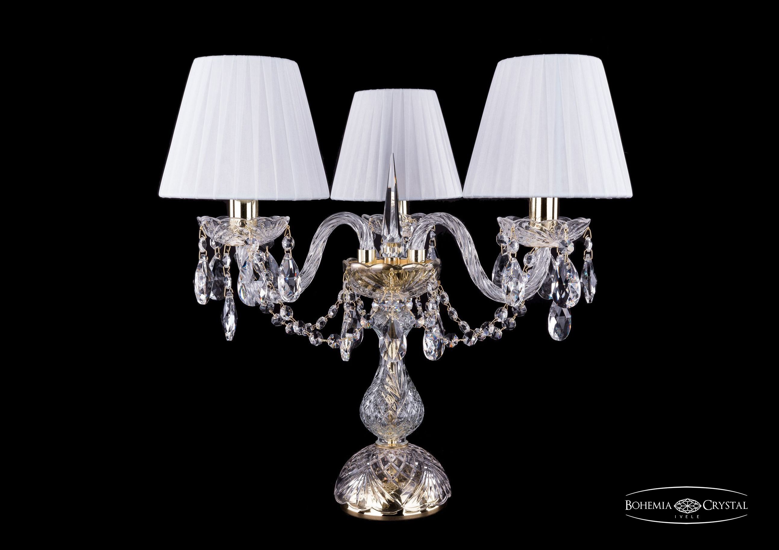 Настольная лампа Bohemia 1406 1406L/3/141-39/G/SH2-160