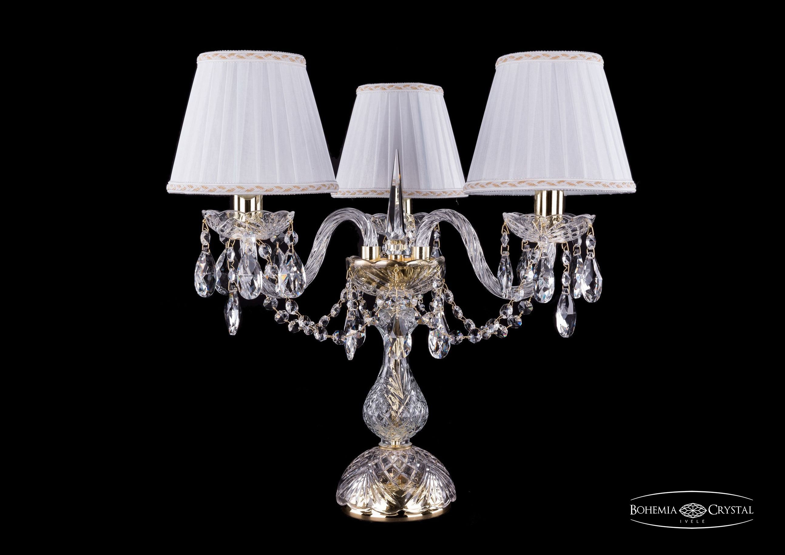 Настольная лампа Bohemia 1406 1406L/3/141-39/G/SH2a-160