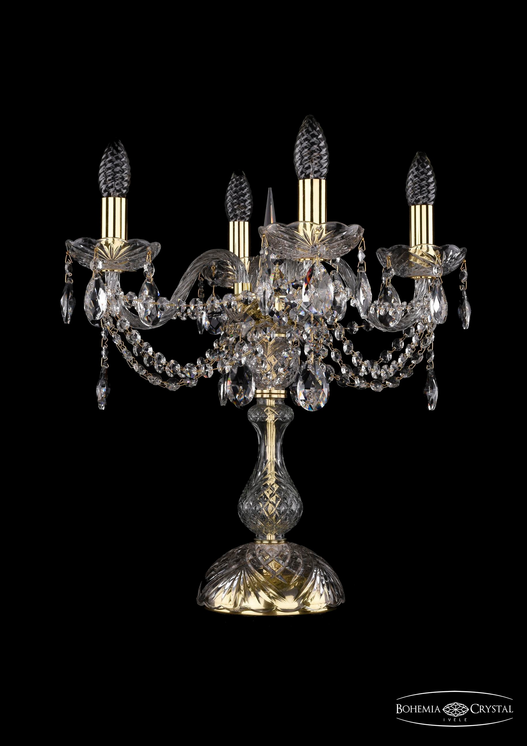 Настольная лампа Bohemia 1406 1406L/4/141-47/G