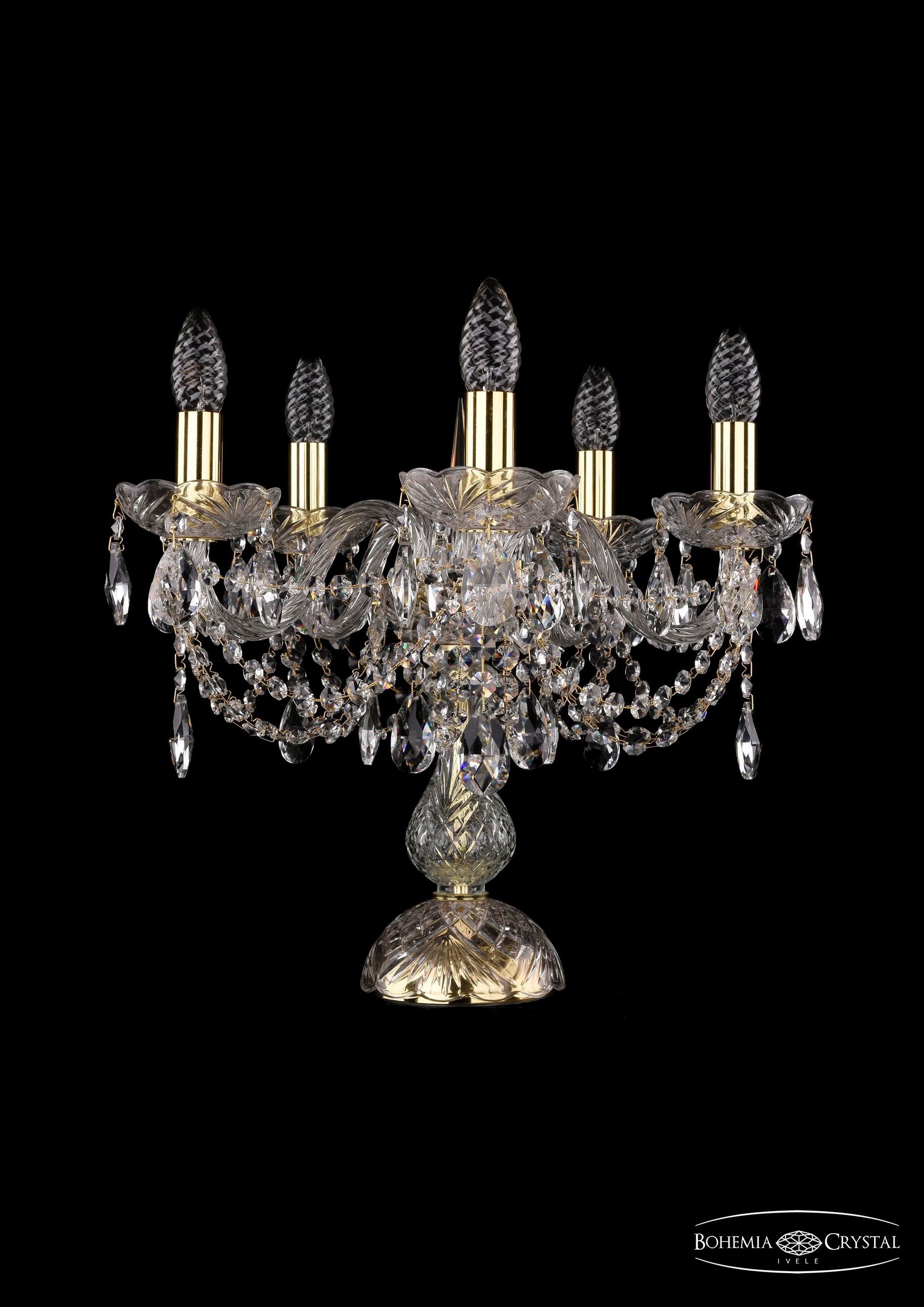 Настольная лампа Bohemia 1406 1406L/5/141-39/G