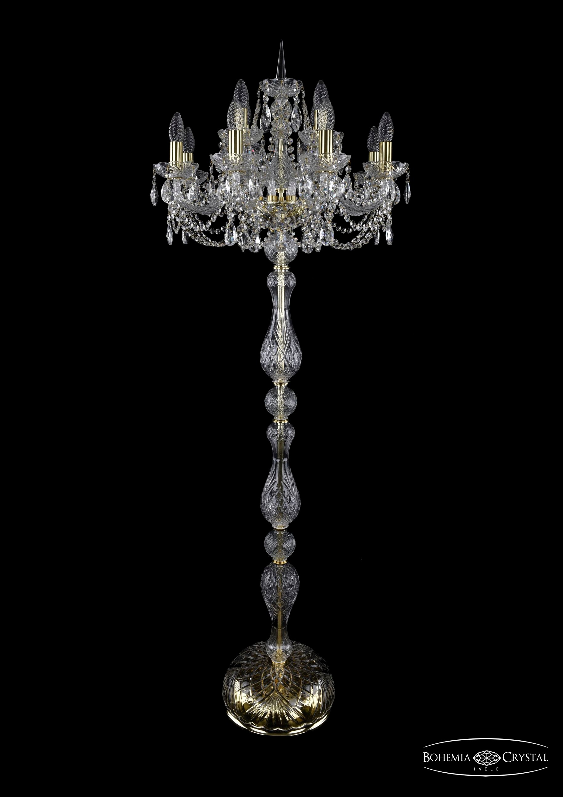 Торшер Bohemia 1406T1/8+4/195-165/G