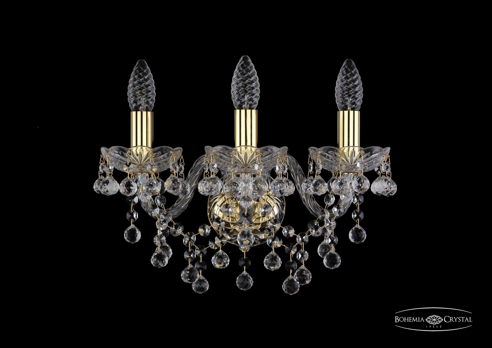 Настенное бра Bohemia 1409 1409B/3/141/G