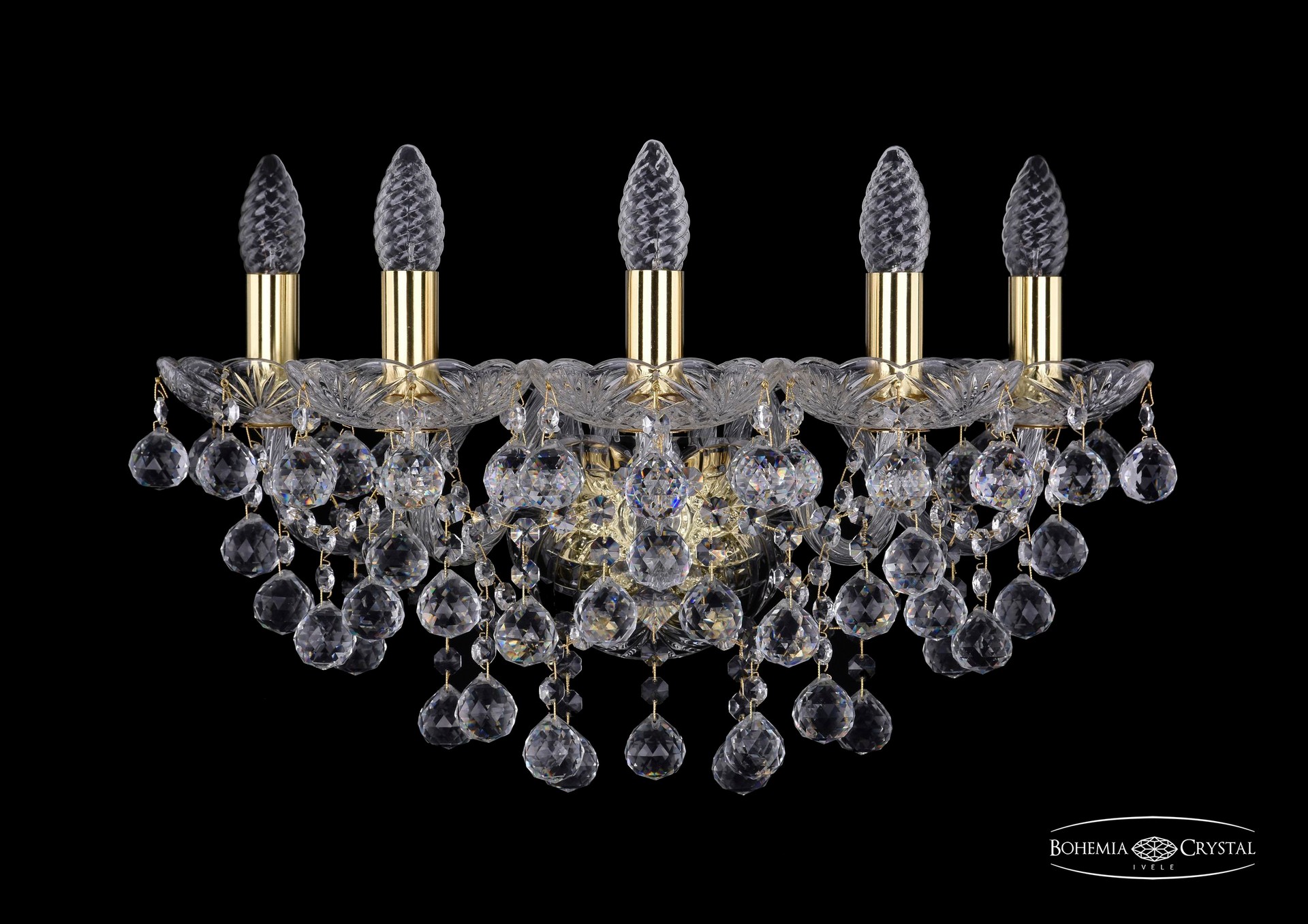 Настенное бра Bohemia 1409 1409B/5/160/XL/G