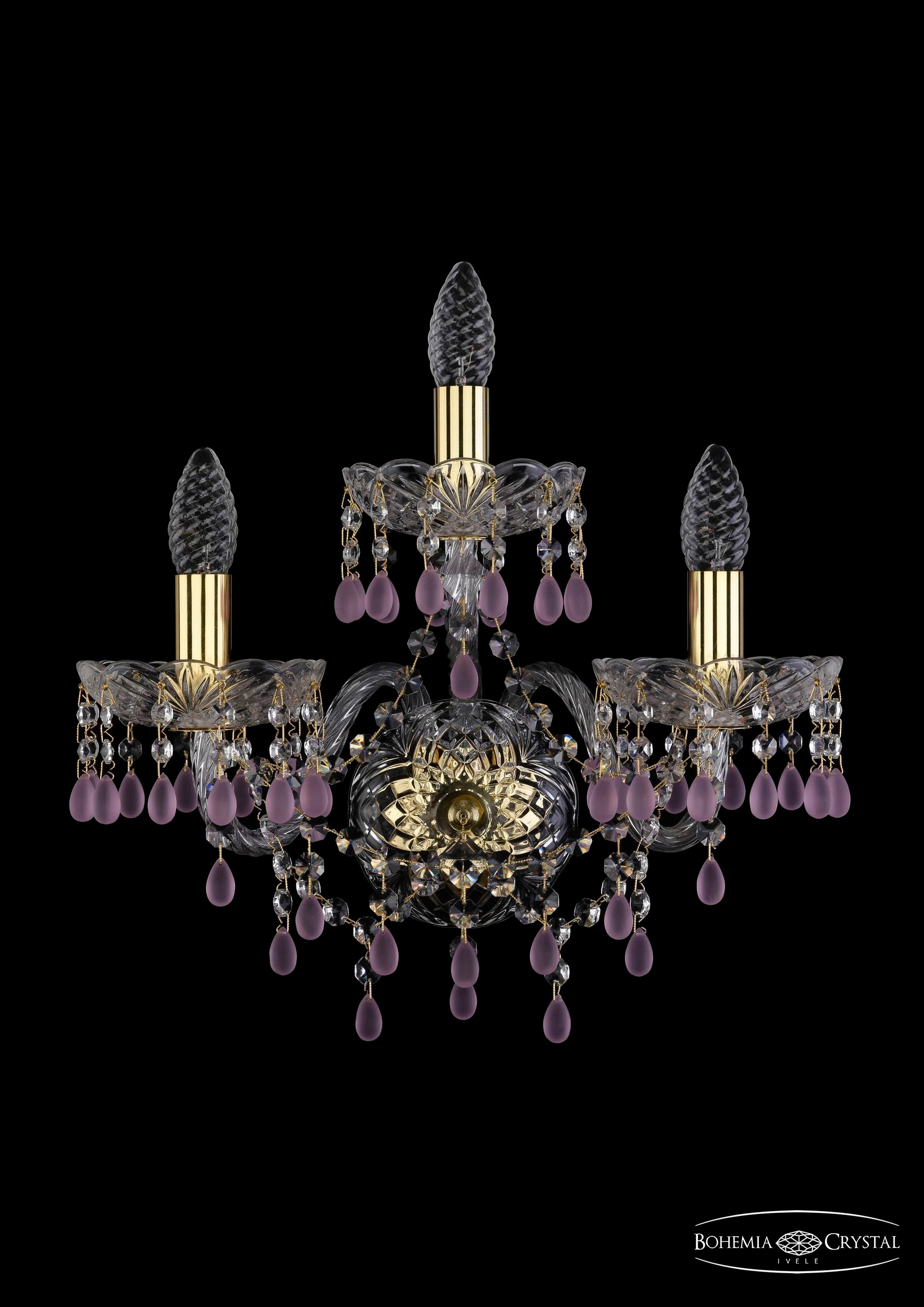 Настенное бра Bohemia 1410 1410B/2+1/160/XL/G/V7010