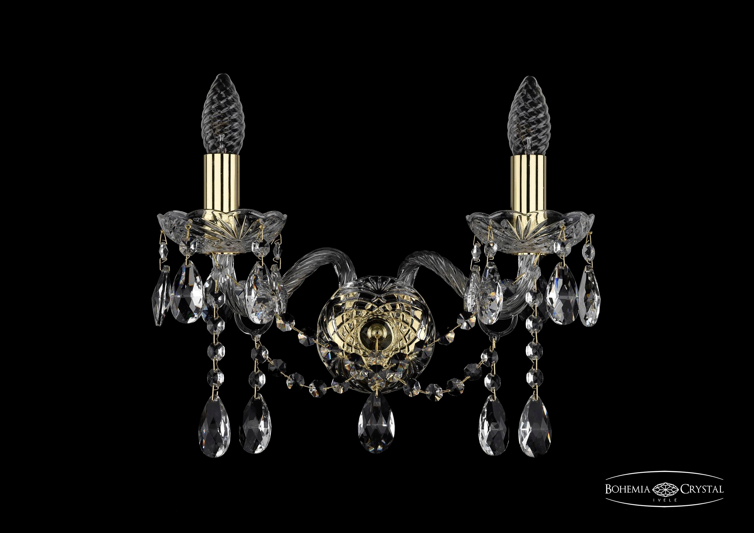 Настенное бра Bohemia 1413 1413B/2/165/G