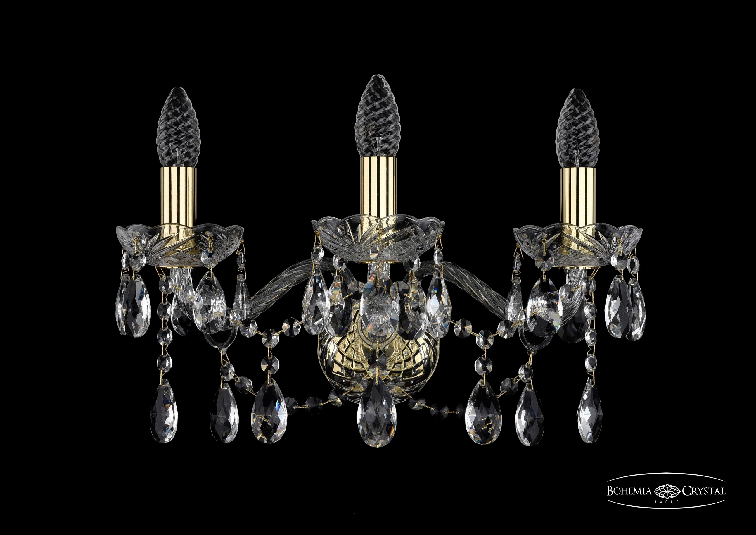 Настенное бра Bohemia 1413 1413B/3/165/G