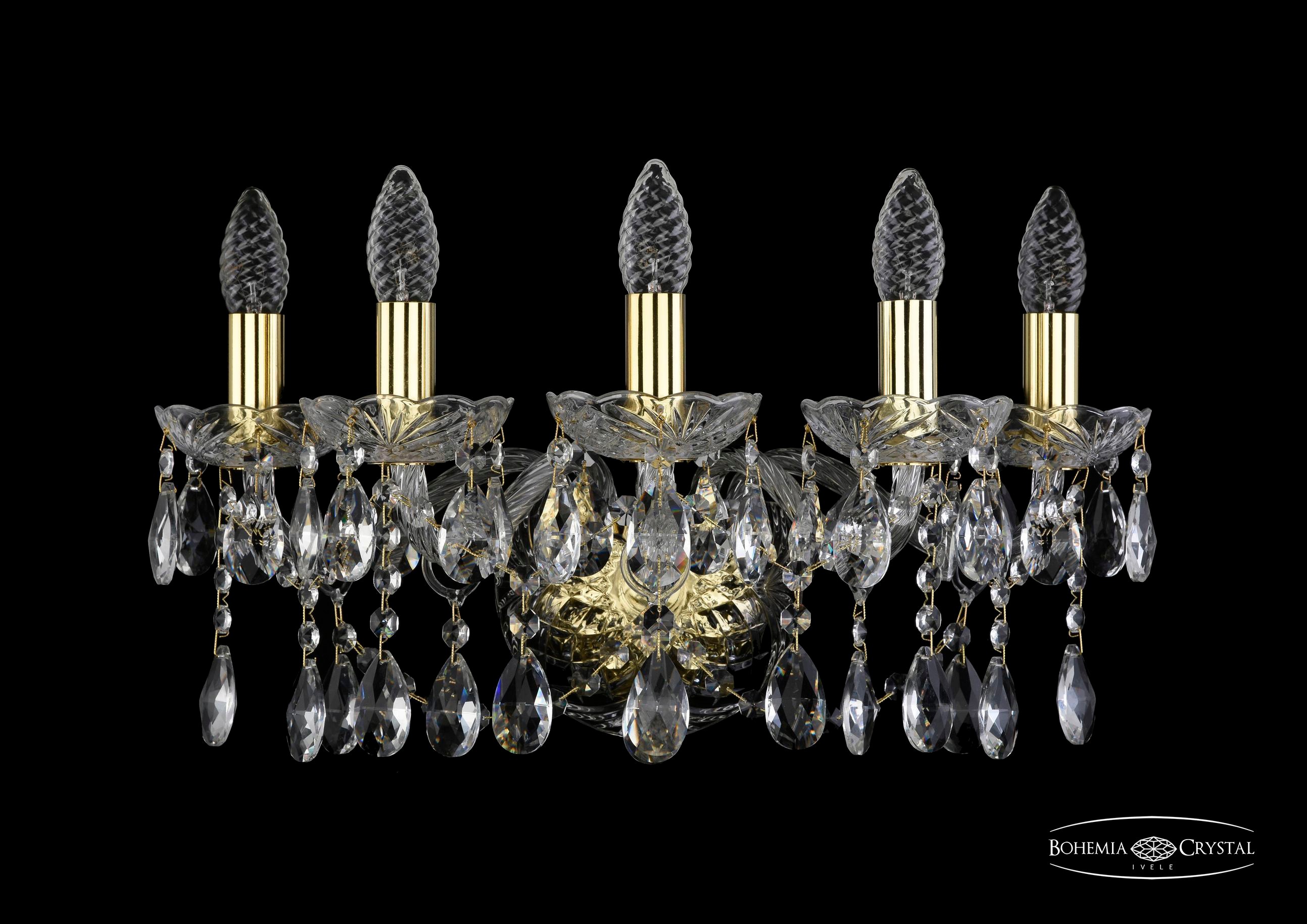 Настенное бра Bohemia 1413 1413B/5/165/G