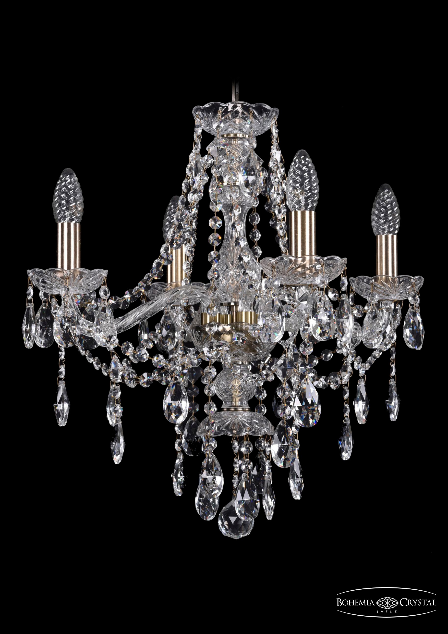 Подвесная хрустальная люстра 1415 Bohemia 1415/4/165 Pa