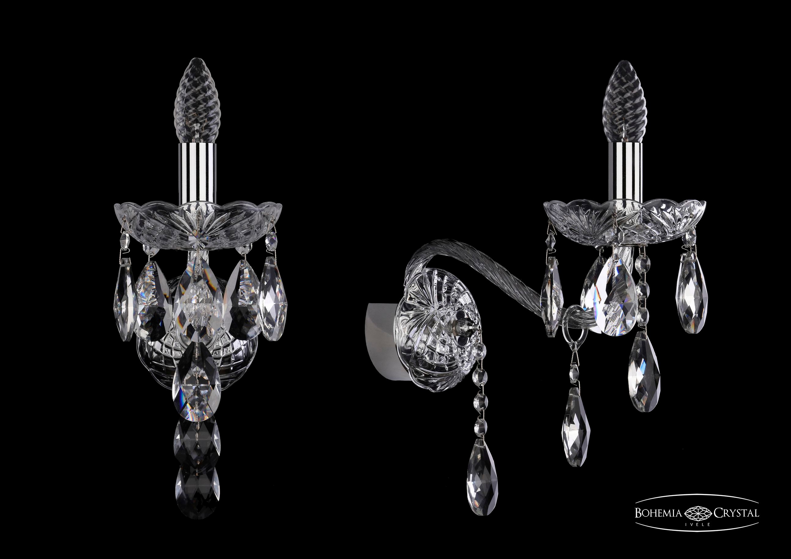 Настенное бра Bohemia 1415 1415B/1/200/XL/Ni