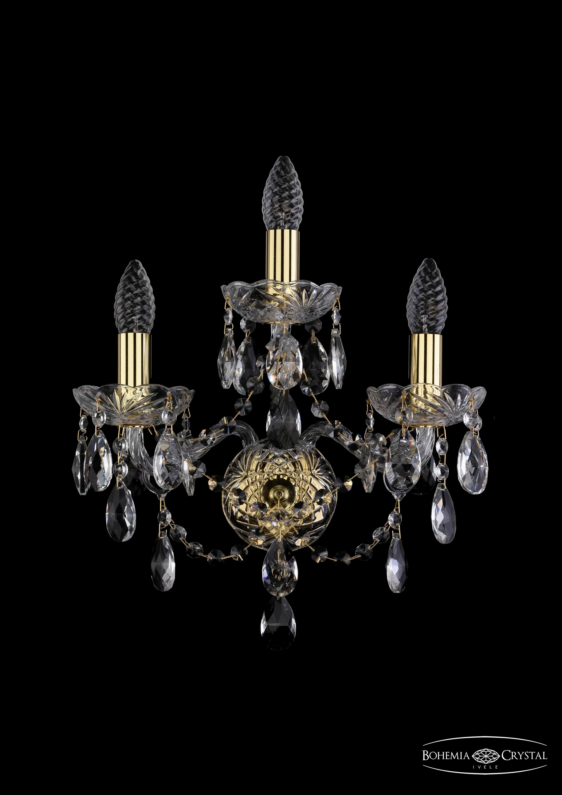 Настенное бра Bohemia 1415 1415B/2+1/141/G