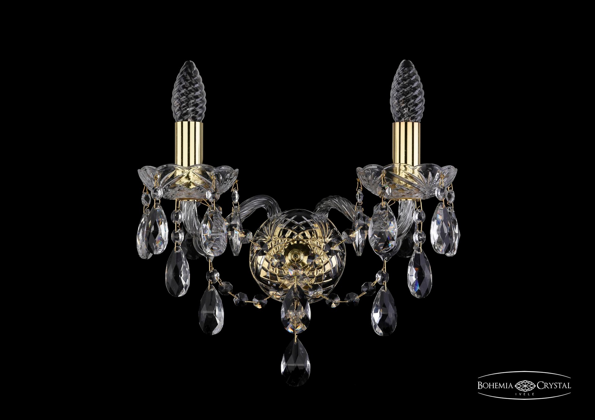 Настенное бра Bohemia 1415 1415B/2/141/G