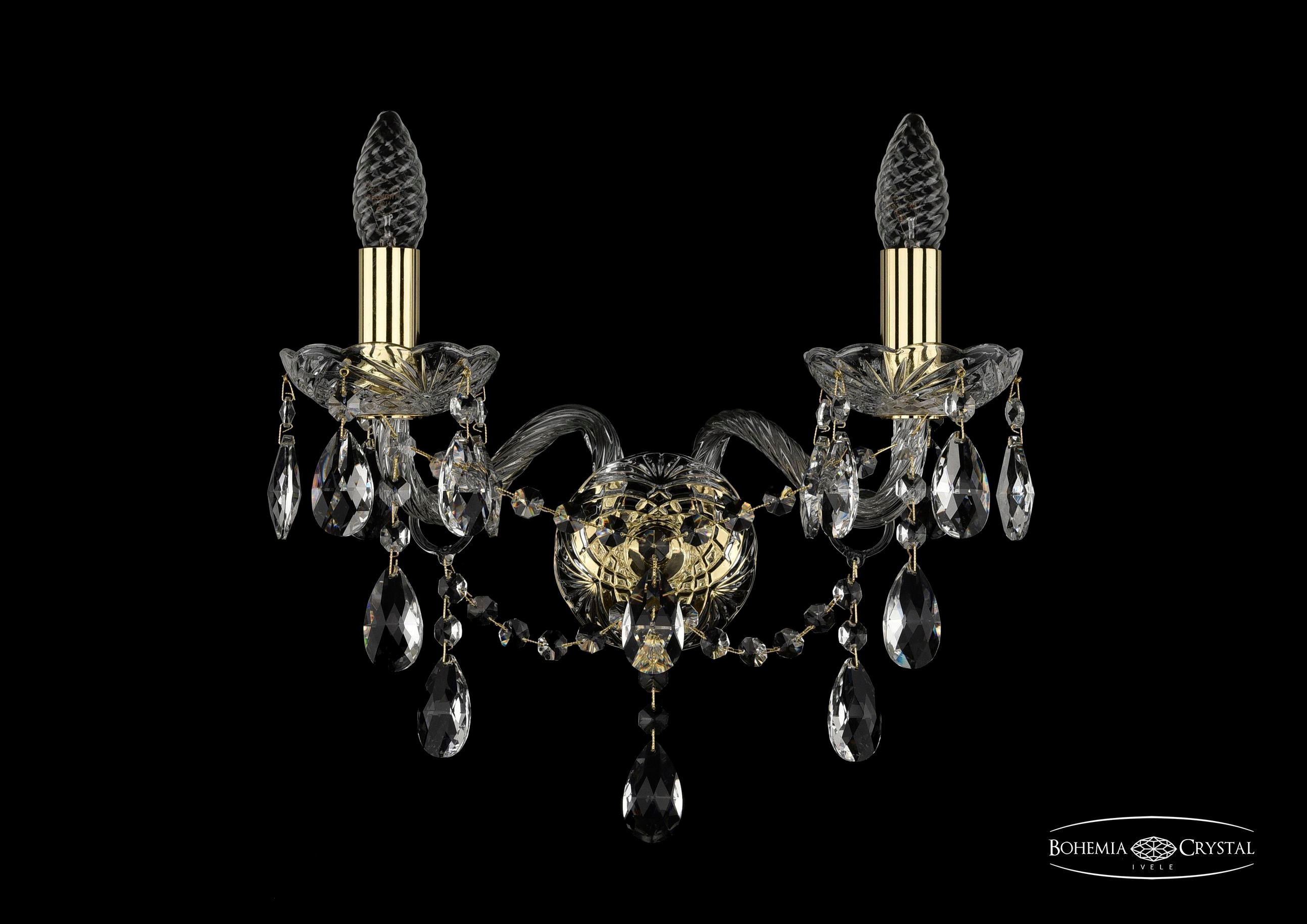 Настенное бра Bohemia 1415 1415B/2/165/G