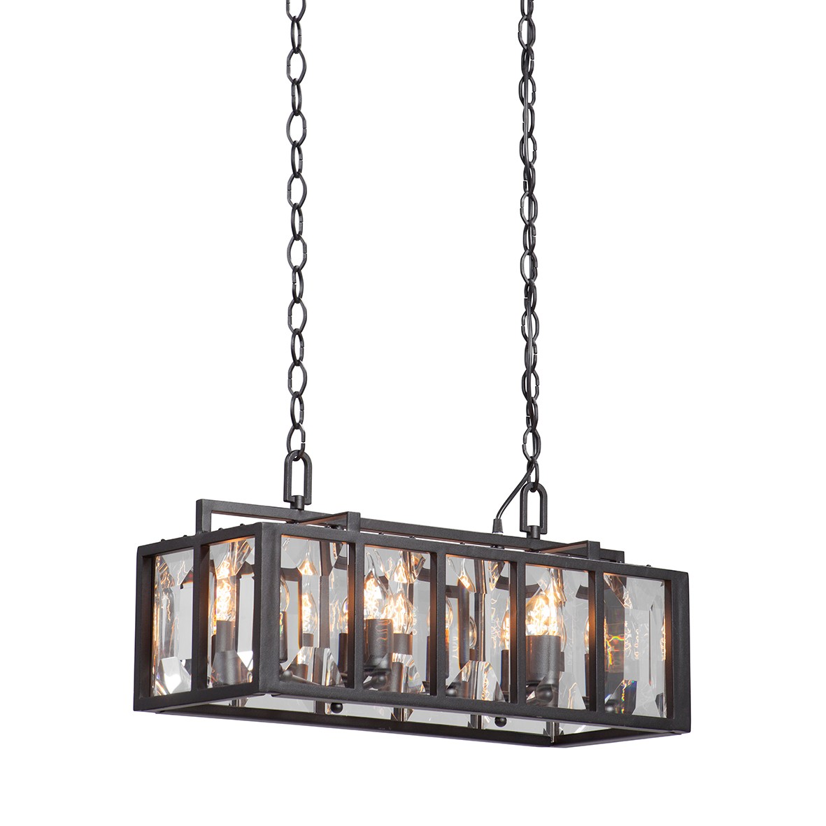 Подвесная хрустальная люстра V4279 Vitaluce V4279-1/10