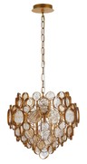Подвесная люстра Crystal Lux Deseo DESEO SP6 D460 GOLD