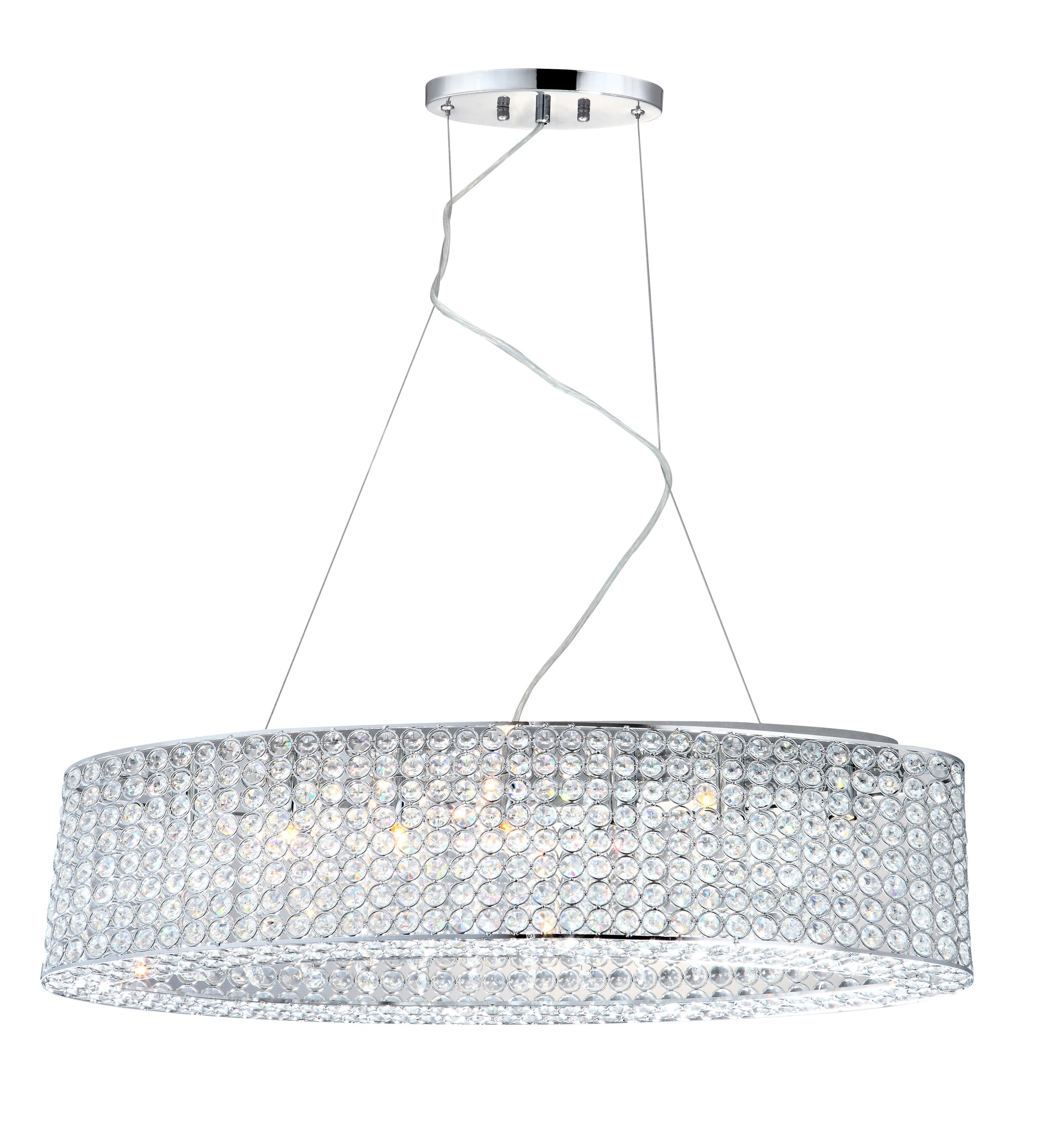 Подвесная хрустальная люстра Emilia Globo 67015-7HL