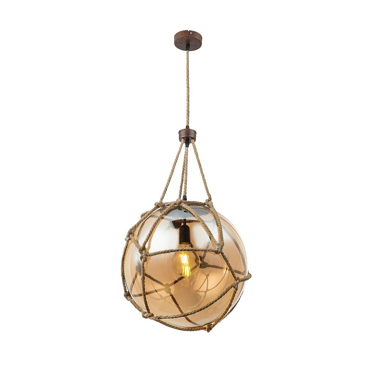 Подвесной светильник с веревками Tiko 15859H2 Globo