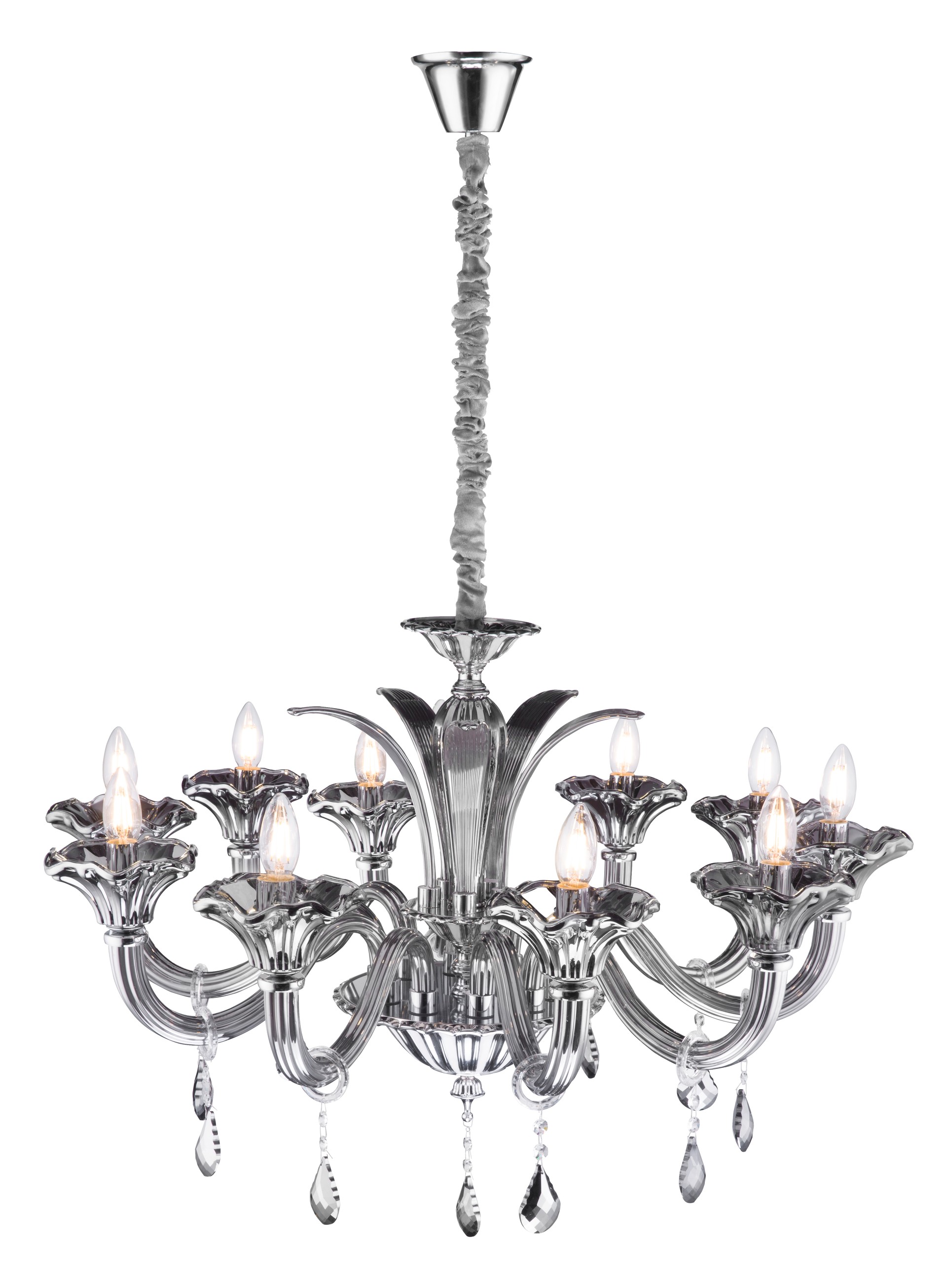 Подвесная хрустальная люстра Olenna Globo 64129-10