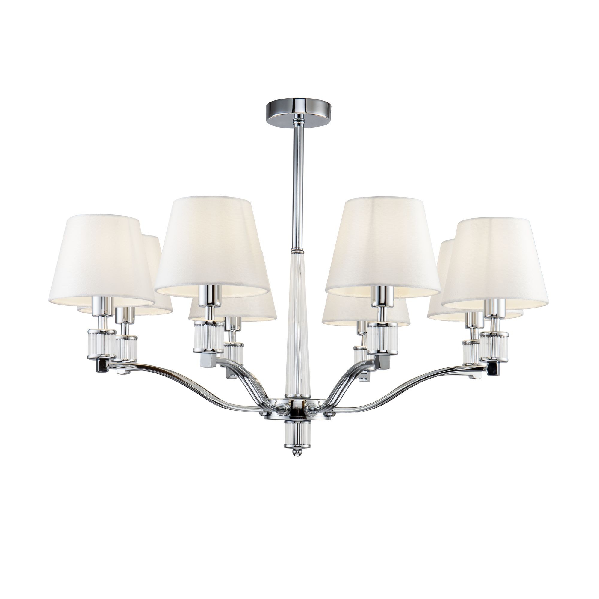 Люстра на штанге Freya Clarissa FR5020PL-08CH