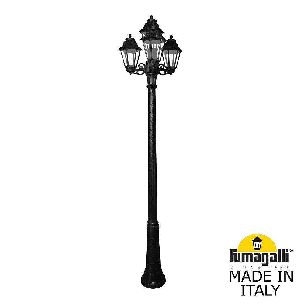 Столб фонарный уличный Fumagalli Anna E22.157.S31.AXF1R