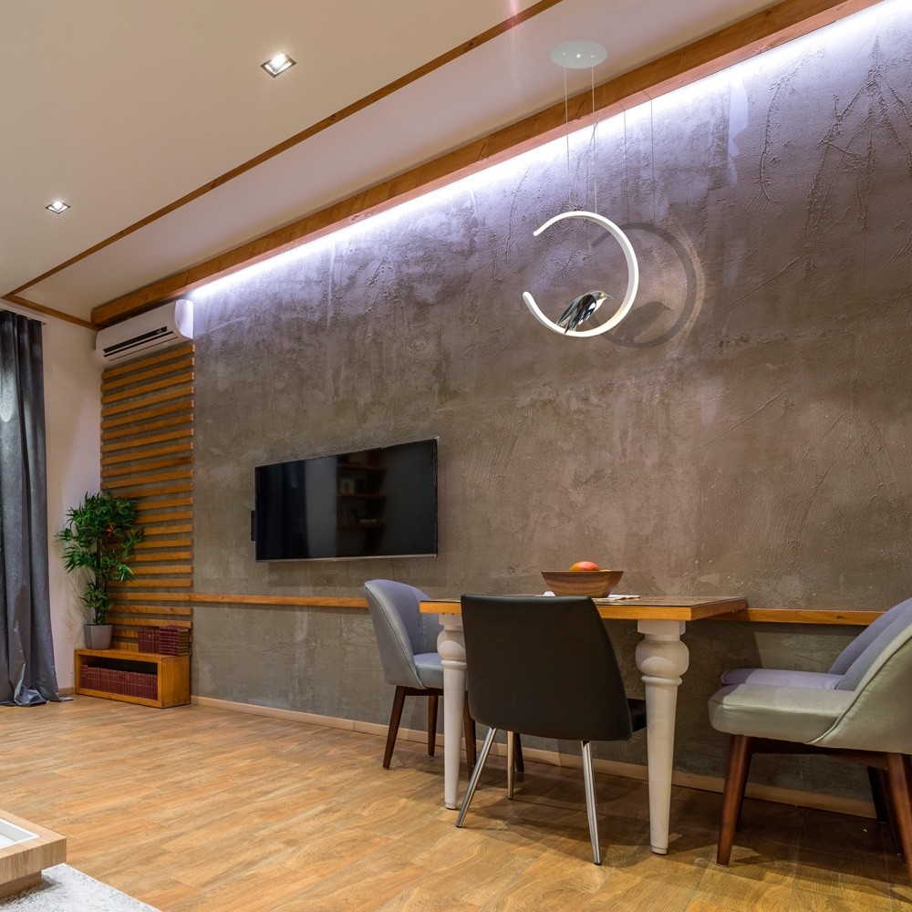 Светильник с птичками 4862 2-4862-1-WH Y LED RiForma