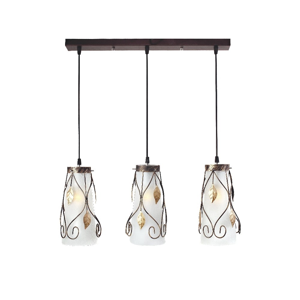 Светильник подвесной Максисвет 9916 2-9916-3-RC+BKS E27