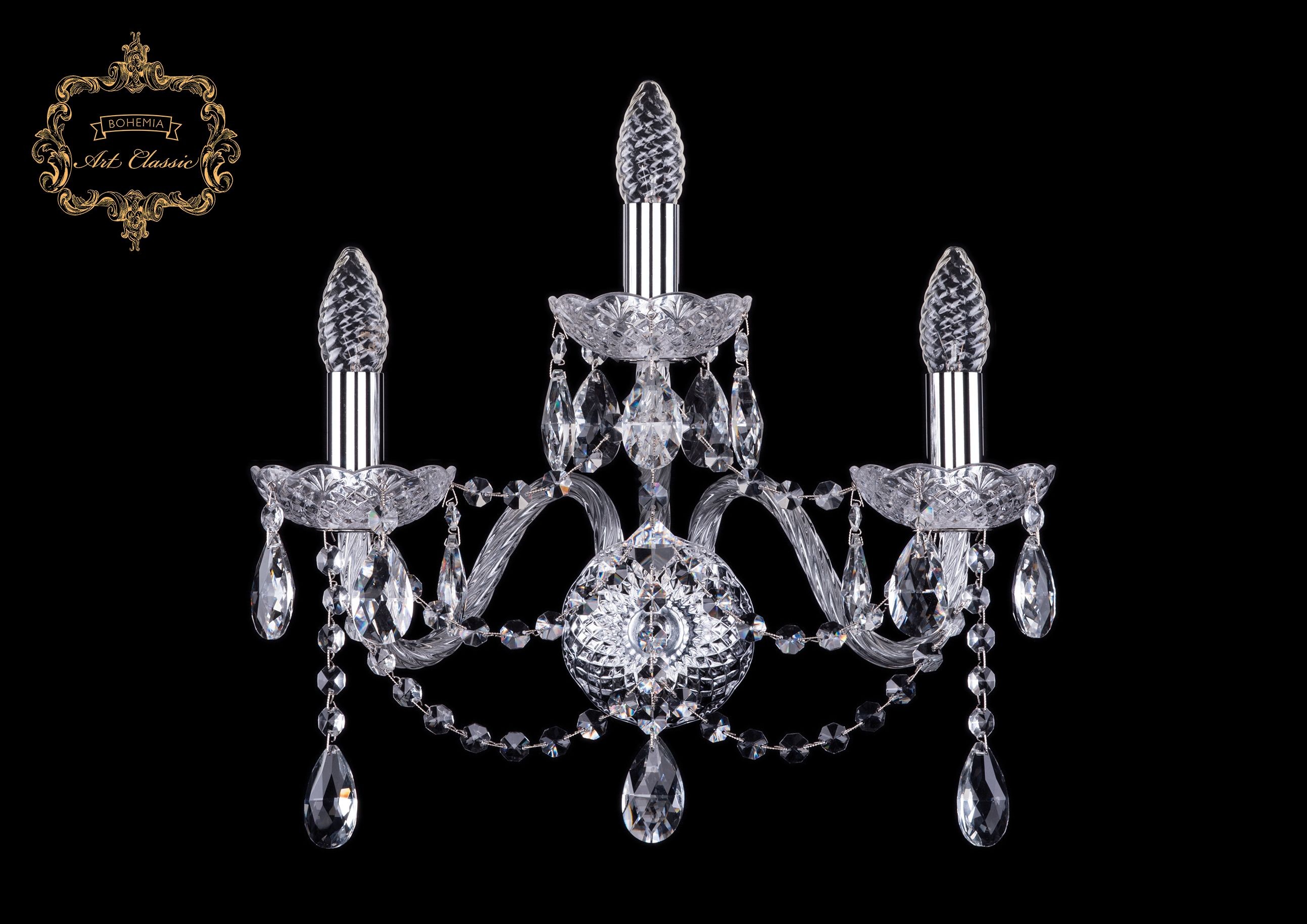 Настенное бра Art Classic 10.12.2+1.165.Cr.Sp