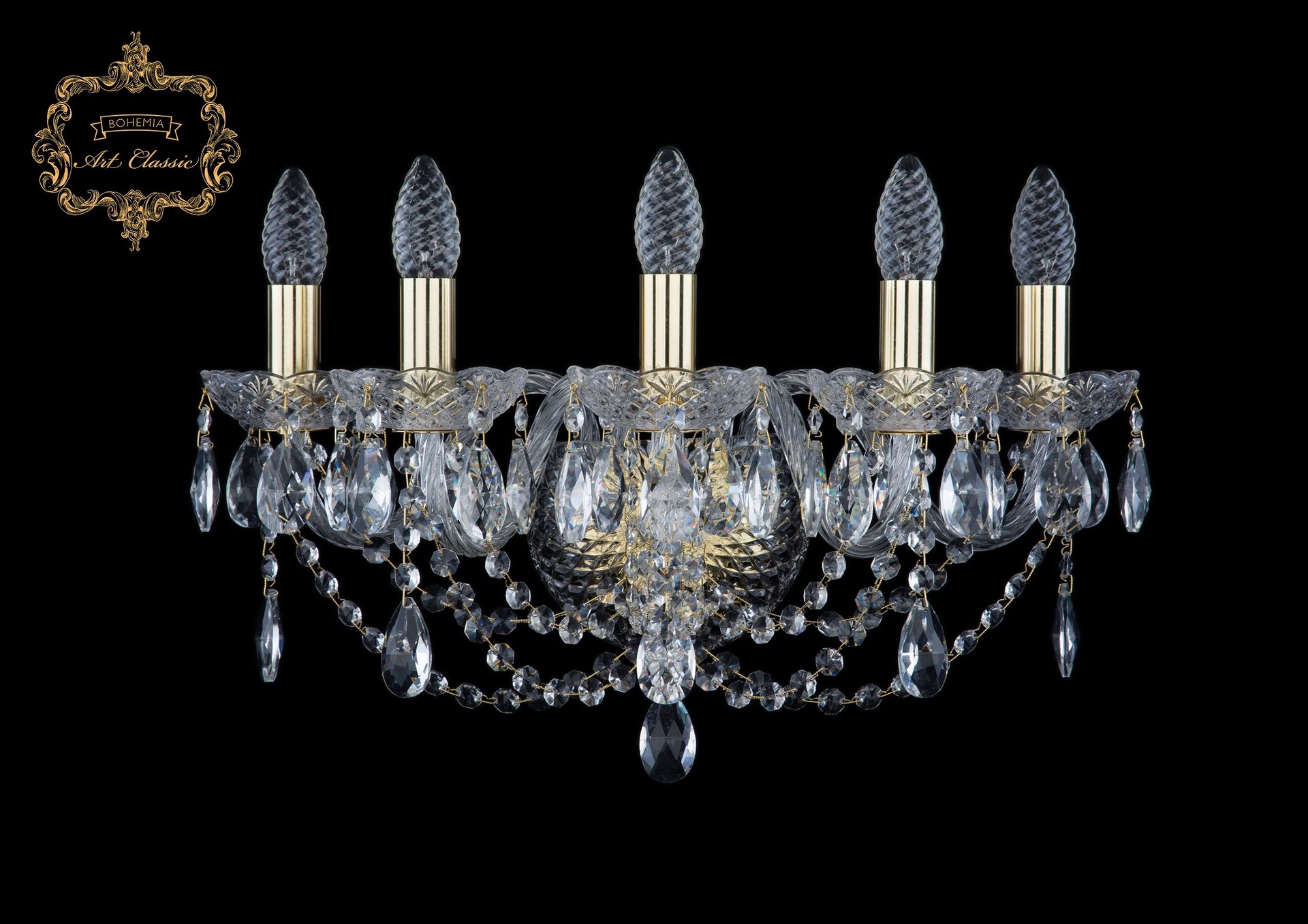 Настенное бра Art Classic 10.12.5.165.Gd.Sp