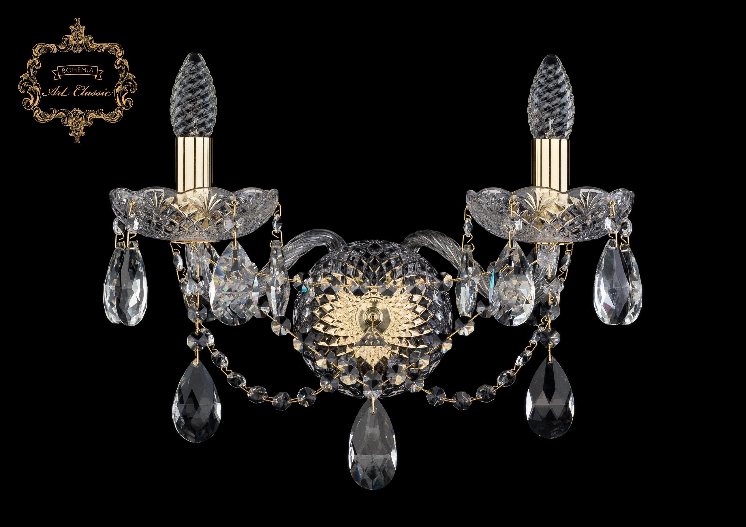 Настенное бра Art Classic 10.21.2.165.XL.Gd.Sp