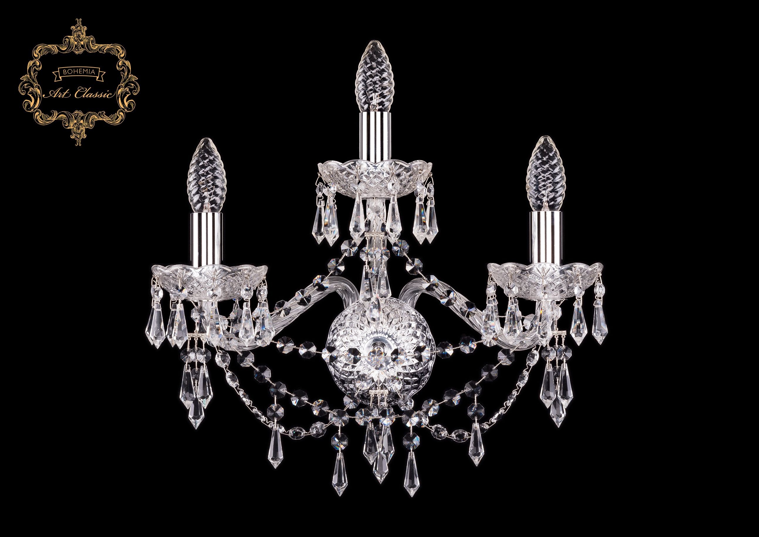 Настенное бра Art Classic 10.23.2+1.165.Cr.Dr